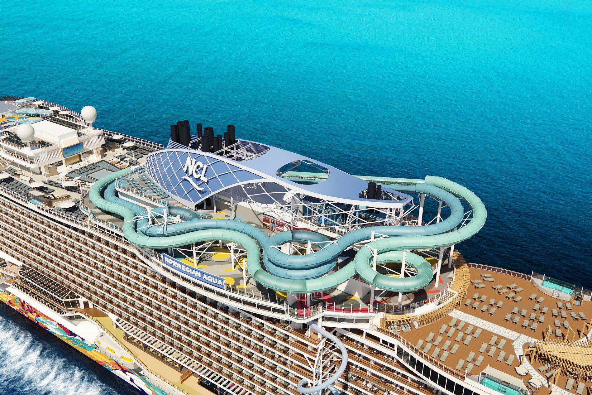 Experience the new Aqua ship by Norwegian Cruise Line - cutting-edge design, luxury accommodations, and exciting itineraries